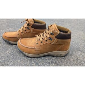 Chaco Jaeger Mens Chukka Boot Sz 7 Leather Full Grain Sneaker Hiking Performance